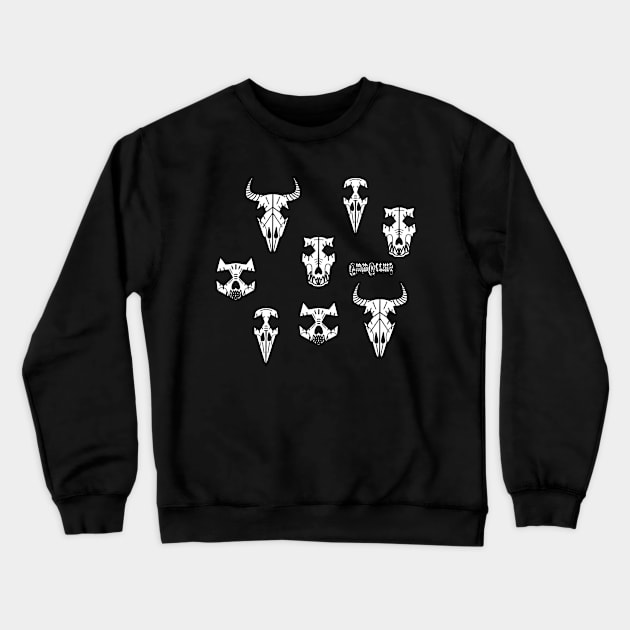 Animal skulls Crewneck Sweatshirt by EwwGerms